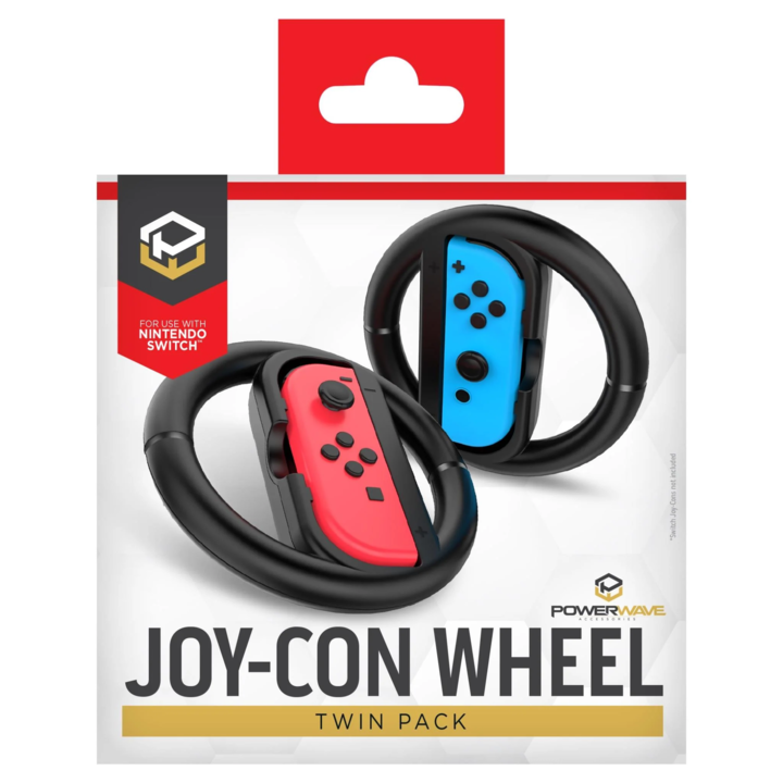 POWERWAVE STEERING WHEEL TWIN PACK FOR NINTENDO SWITCH 2 - NEW
