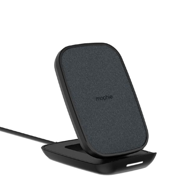 MOPHIE ADJUSTABLE WIRELESS CHARGING STAND - BLACK - NEW