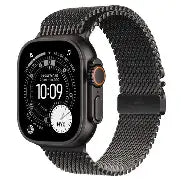 APPLE WATCH ULTRA 3 GPS + CELLULAR 49MM - BLACK TITANIUM CASE AND MILANESE LOOP - MEDIUM - GRADE 1