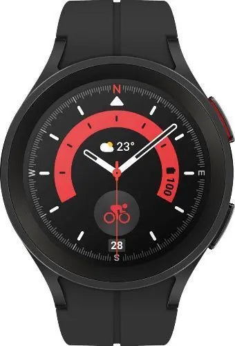 SAMSUNG GALAXY WATCH5 PRO 4G LTE 45MM - BLACK TITANIUM - NEW