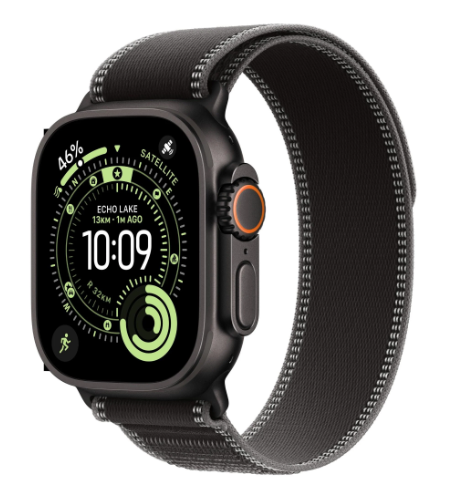 APPLE WATCH ULTRA 2 GPS + CELL 49MM TITANIUM CASE+BLACK TRAIL LOOP - M/L - GRADE 1