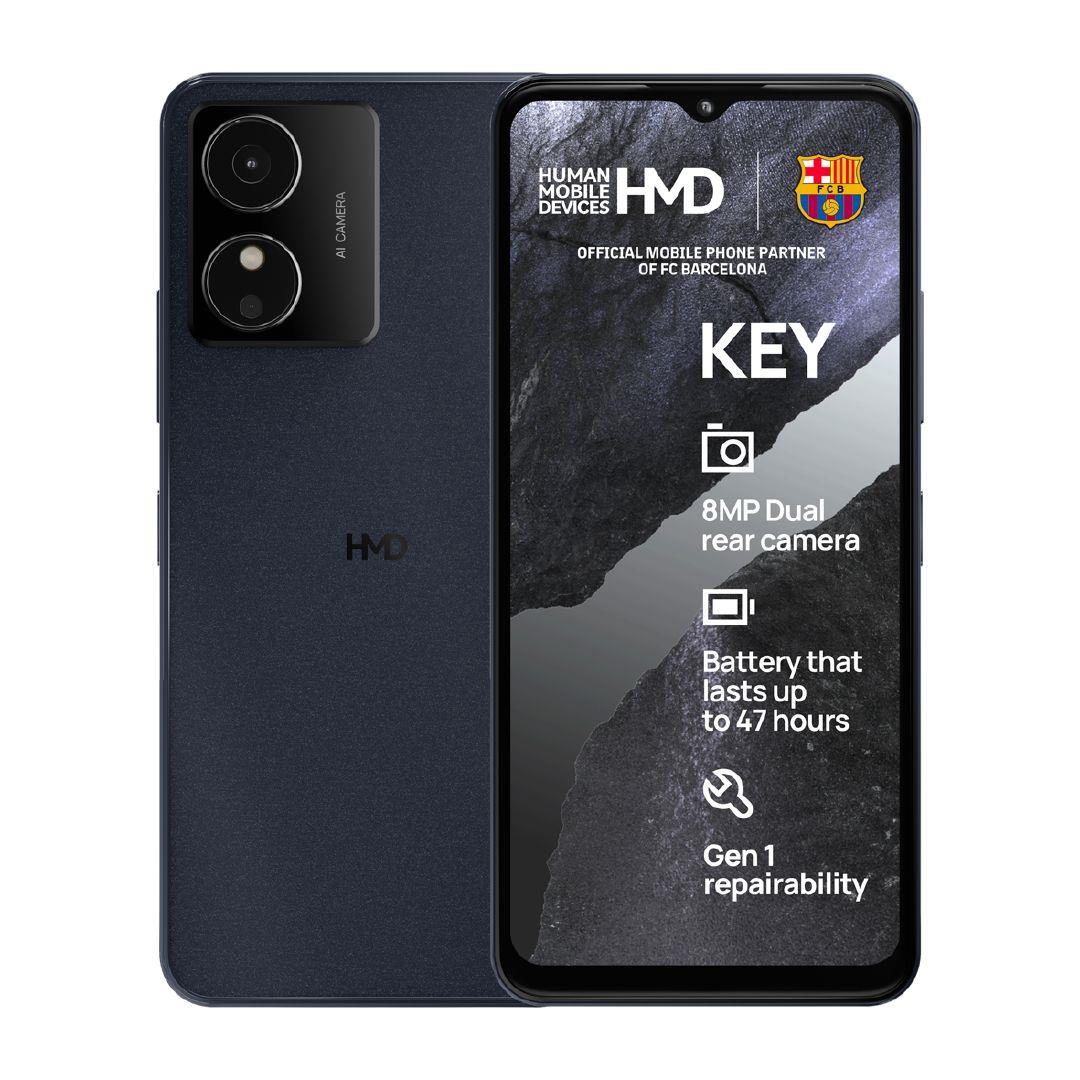 HMD KEY SPK + SKN SIM BUNDLE - MIDNIGHT BLACK - Damaged Packaging