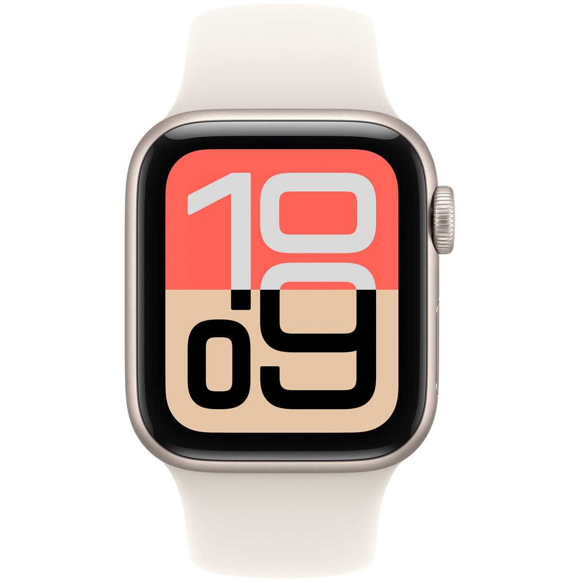 APPLE WATCH SE (GEN3) GPS+CELLULAR 40MM-STARLIGHT ALUMINIUM CASE STARLIGHT SPORT BAND - S/M - GRADE 1