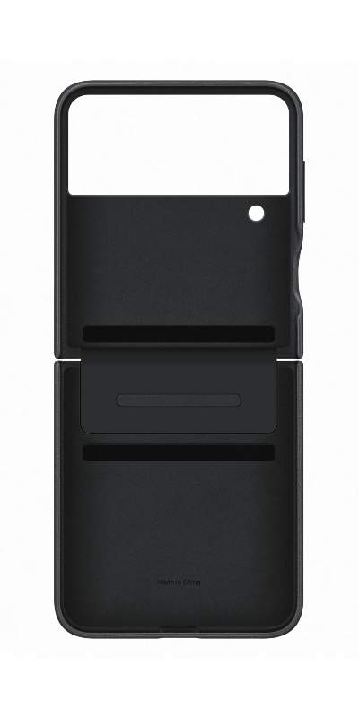 FLIP 4 FLAP LEATHER COVER BLACK - NEW