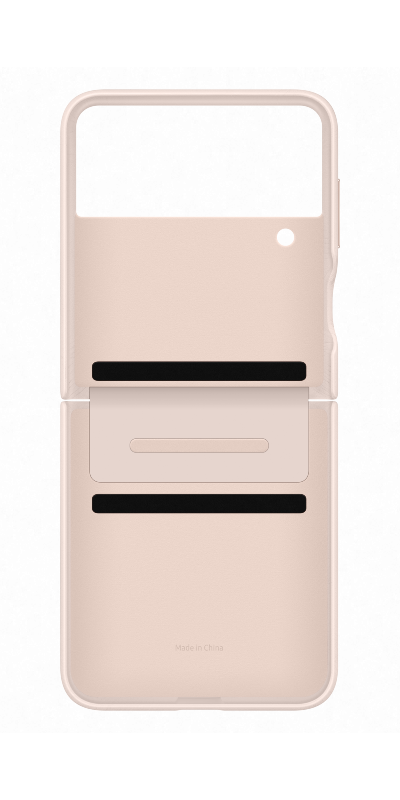 FLIP 4 FLAP LEATHER COVER PEACH - NEW