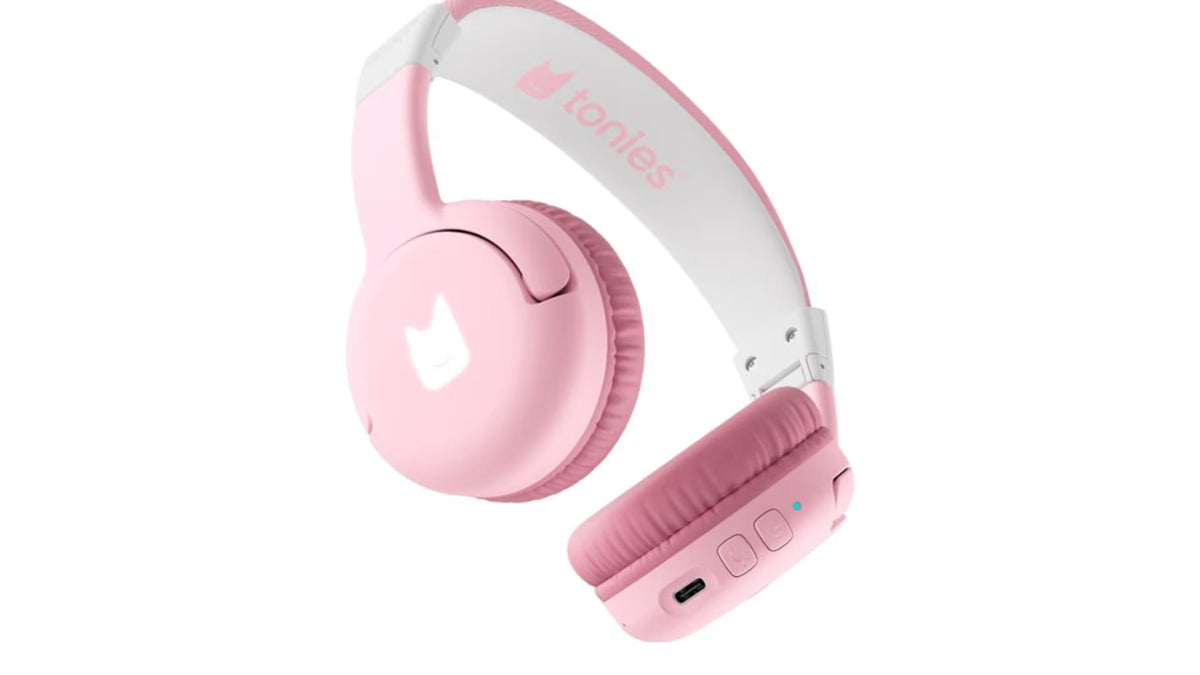 TONIES BLUETOOTH HEADPHONES - CLOUD PINK - NEW