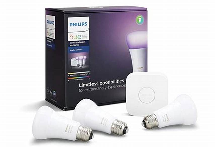 PHILIPS HUE 10W A60 E27 3 SET - NEW
