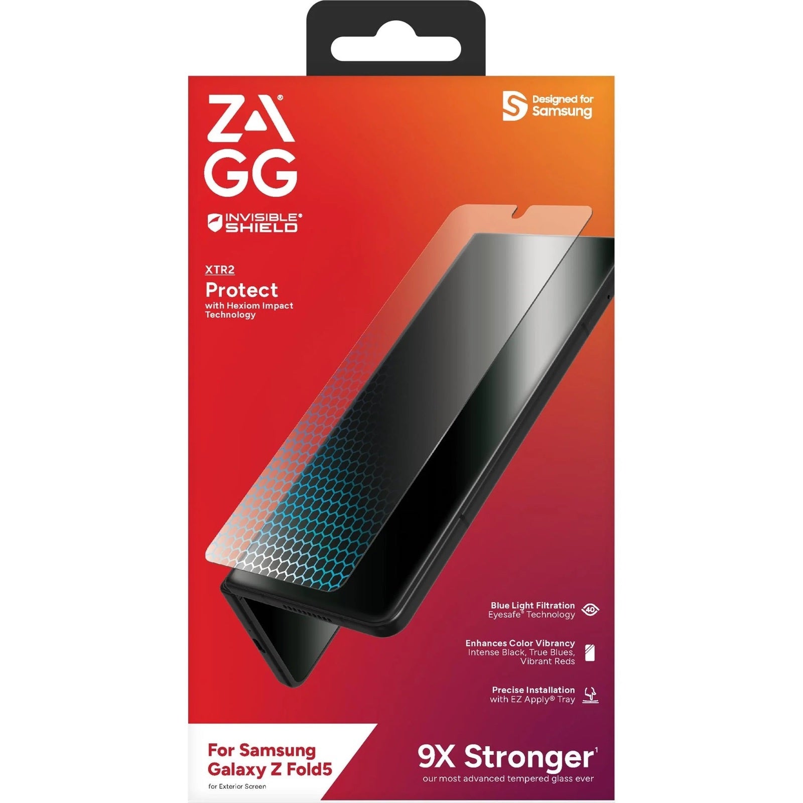 ZAGG INVISIBLESHIELD GLASS SCREEN PROTECTOR XTR2 FOR SAMSUNG Z FOLD 5 - CLEAR - NEW