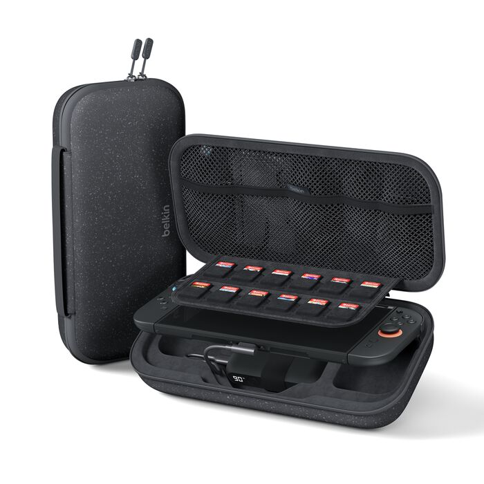 BELKIN CHARGING CASE FOR NINTENDO SWITCH 2 CHARCOAL - GRADE 1