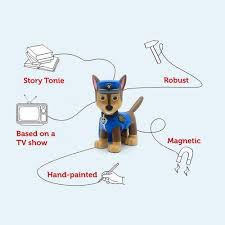 TONIES - PAW PATROL - CHASE TONIE AUDIO CHARACTER - NEW