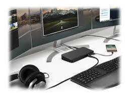 Kensington SD4840P USB-C 10Gbps Triple Video Driverless Docking Station - New