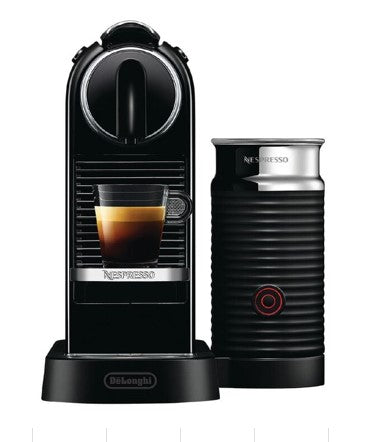 Nespresso CitiZ&Milk Coffee Machine by DeLonghi - Black (+Travel Mug&Voucher)