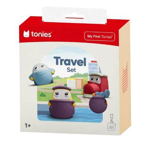 MY FIRST TONIES - TRAVEL SET - NEW