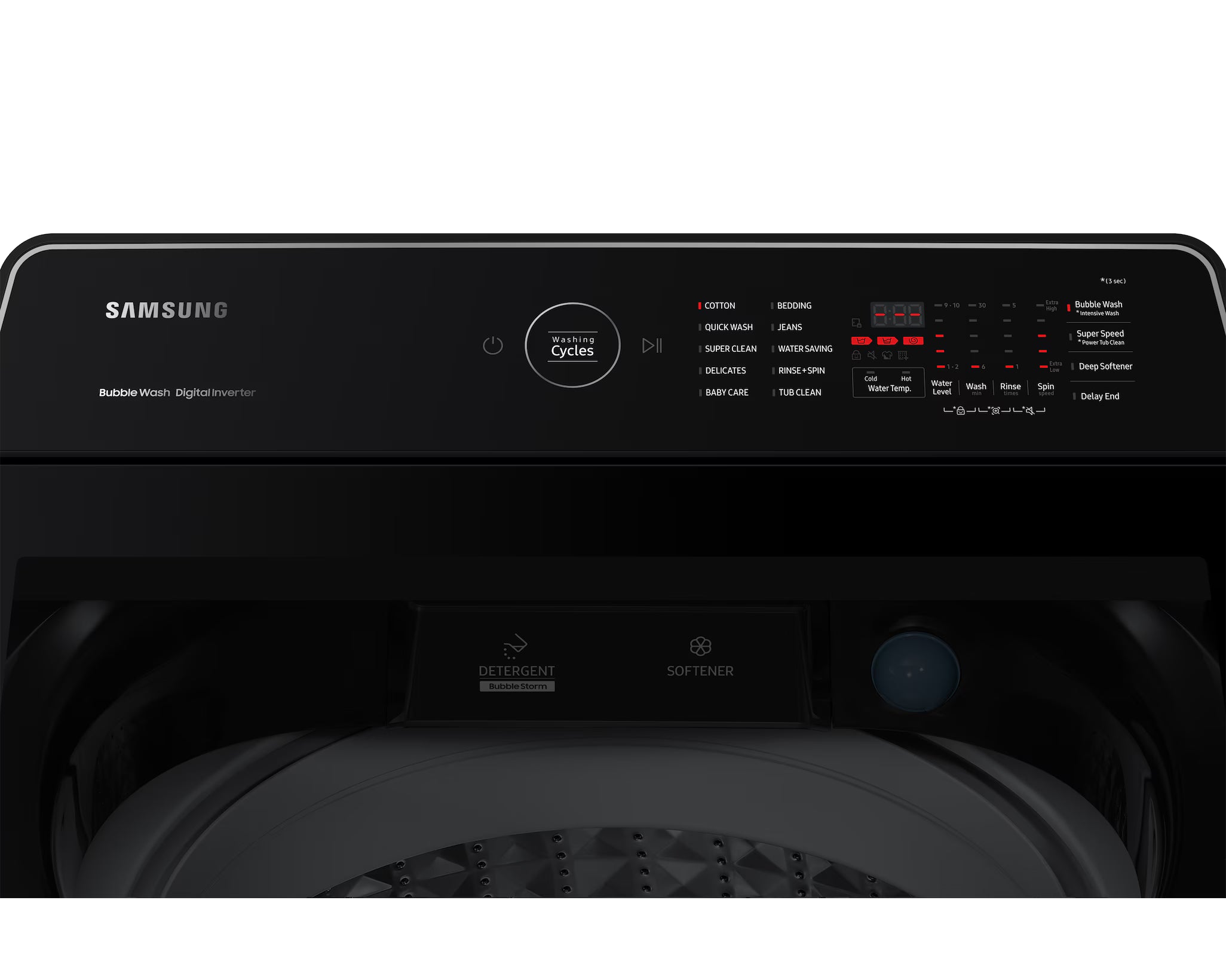 SAMSUNG Top-load Washer BubbleWash™ 9kg