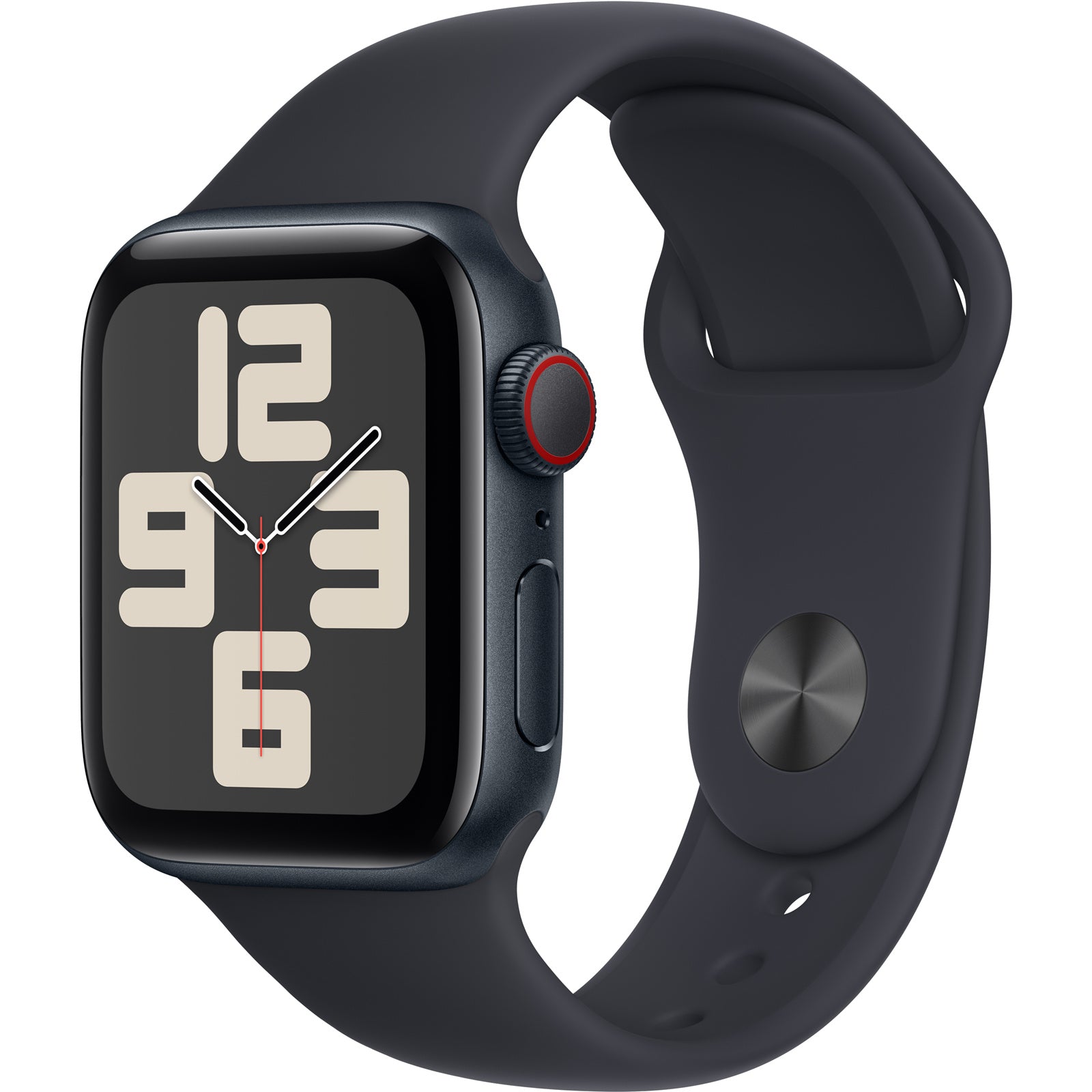 Apple Watch SE Gen 2 GPS+Cell. 40MM - Midnight Alum. case w/Midnight Sport Band - Grade 2