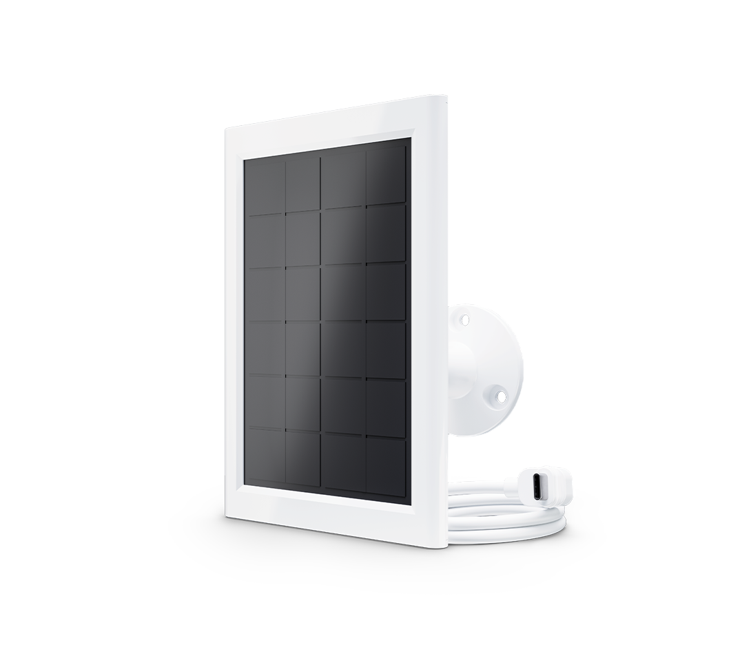 ARLO ESSENTIAL SOLAR PANEL CHARGER - WHITE (2ND GEN) - NEW