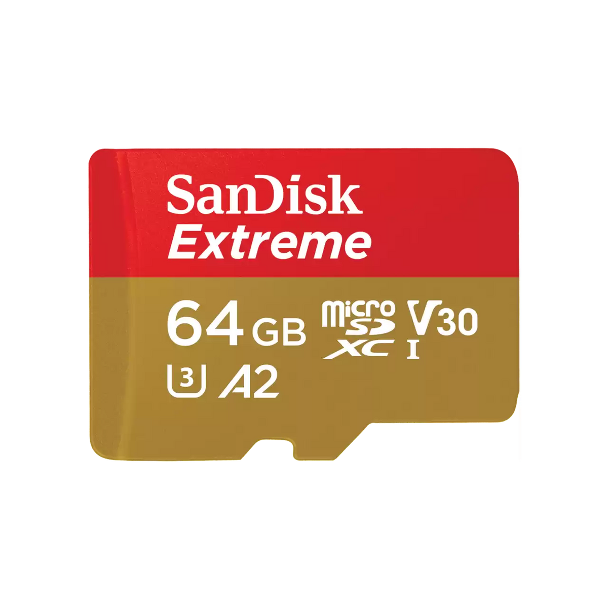 SANDISK EXTREME 64GB MICROSD UHS-I CARD - NEW