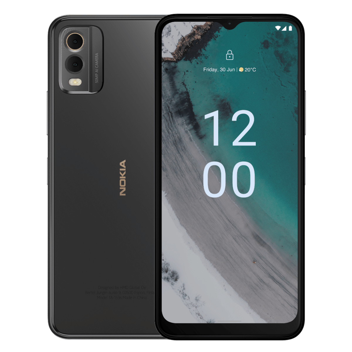 Nokia C32 64GB - Charcoal - Grade 2