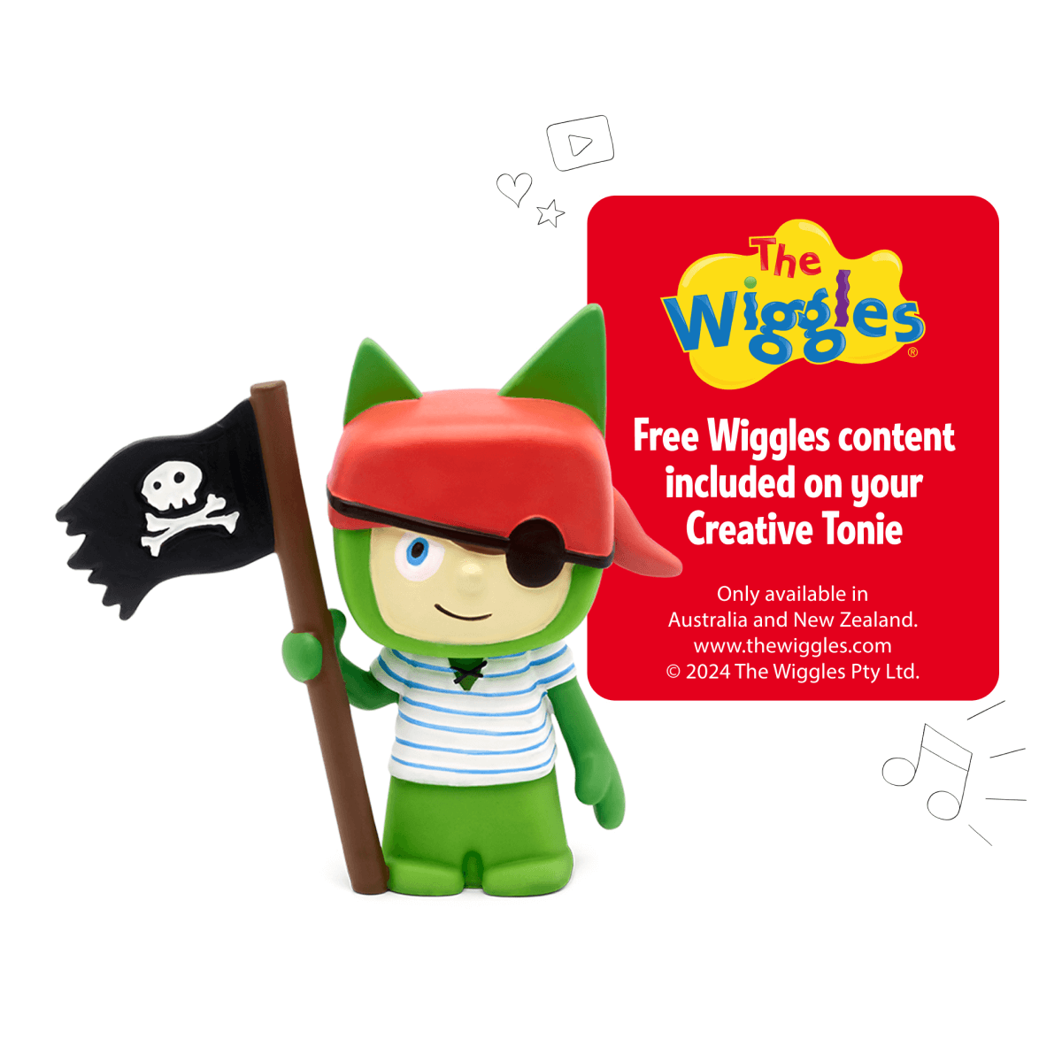 TONIES CREATIVE TONIE PIRATE - NEW